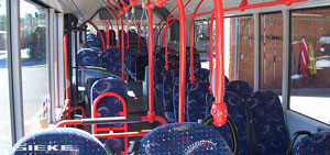 Innenausstattung Gelenkbusse
