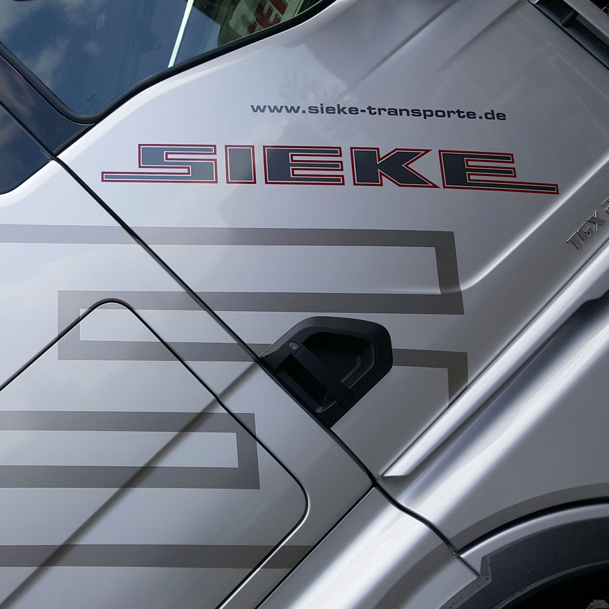 MAN TGX im Einsatz bei SIEKE GmbH & Co. KG MAN TGX