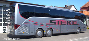 Reisebus Setra S-516-HD-3, Seite rechts