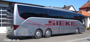 Reisebus Setra S-516-HD-3, Seite rechts