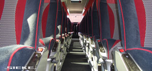 Reisebus Innenausstattung